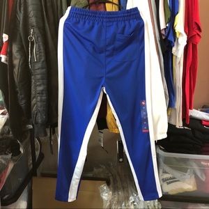 adidas Pants - Track Pants - Blue/White adidas Pants - Track Pants - Blue/White
